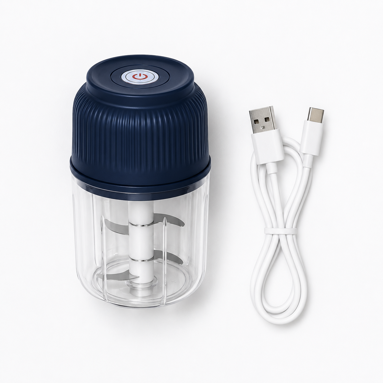 Hachoir Électrique Portable — Ail, Oignon & Piment en 10 Secondes