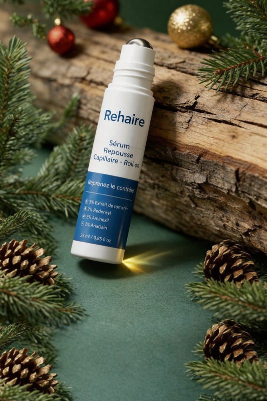 Rehaire – Sérum Roll-On Anti-Calvitie • Repousse en 90 jours