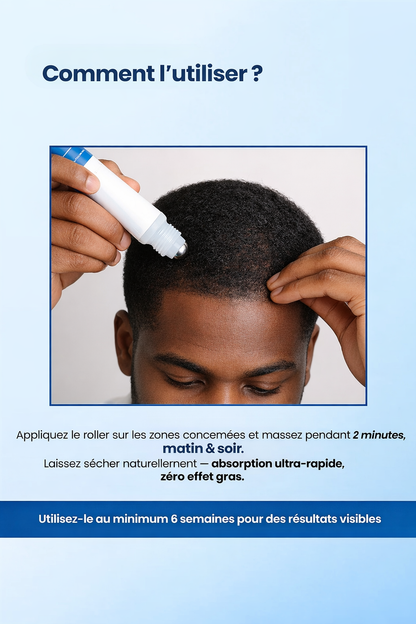 Rehaire – Sérum Roll-On Anti-Calvitie • Repousse en 90 jours