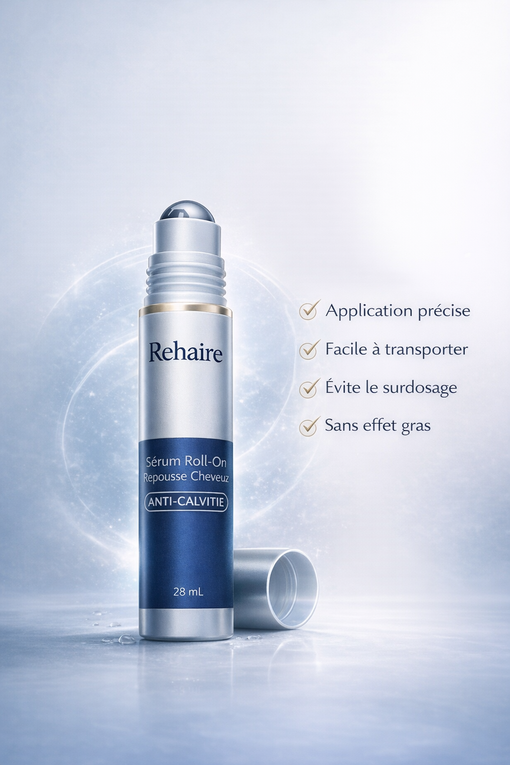 Rehaire - Stop chute & repousse rapide