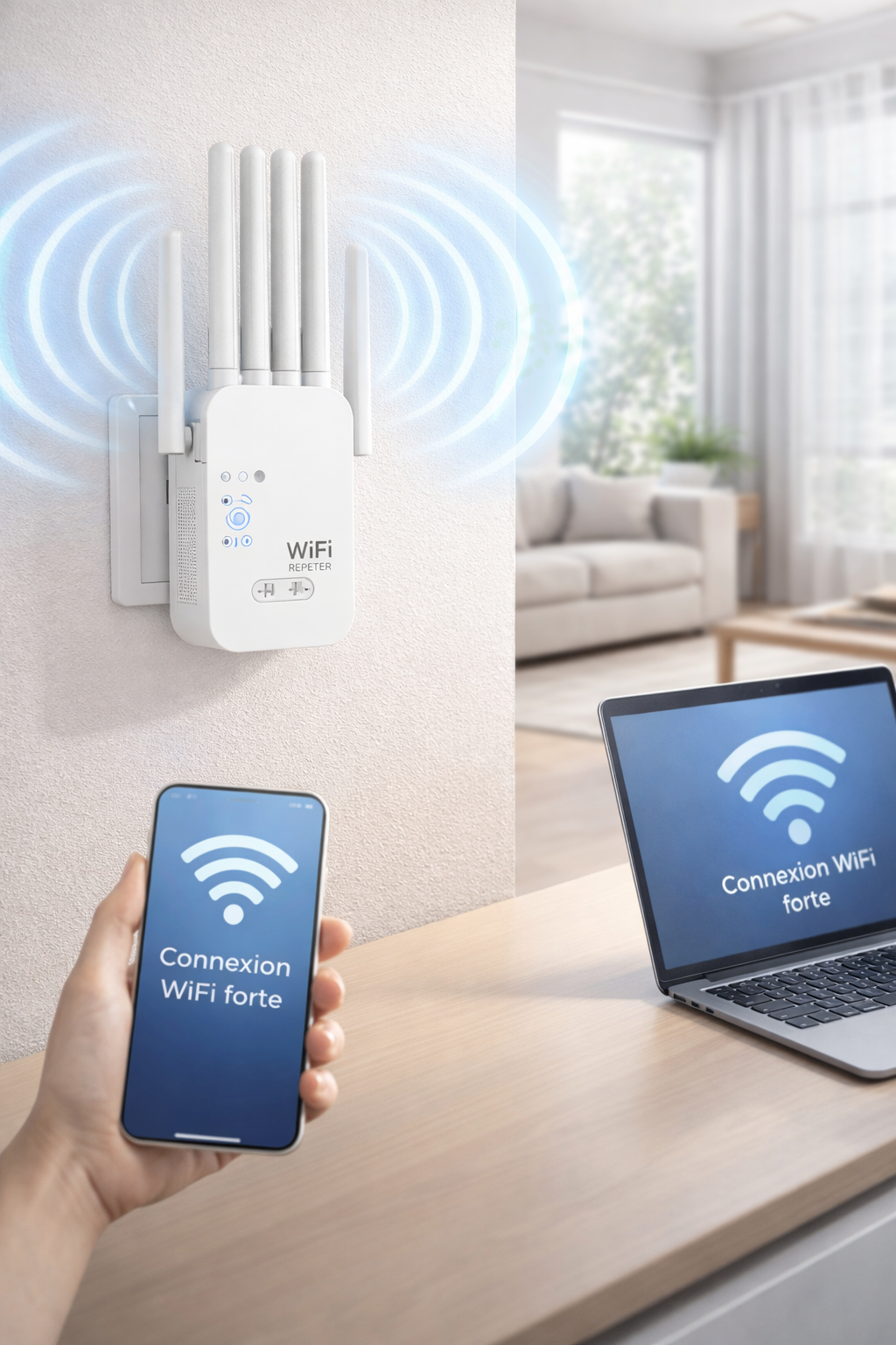 Répéteur WiFi – Boostez votre signal dans toute la Maison