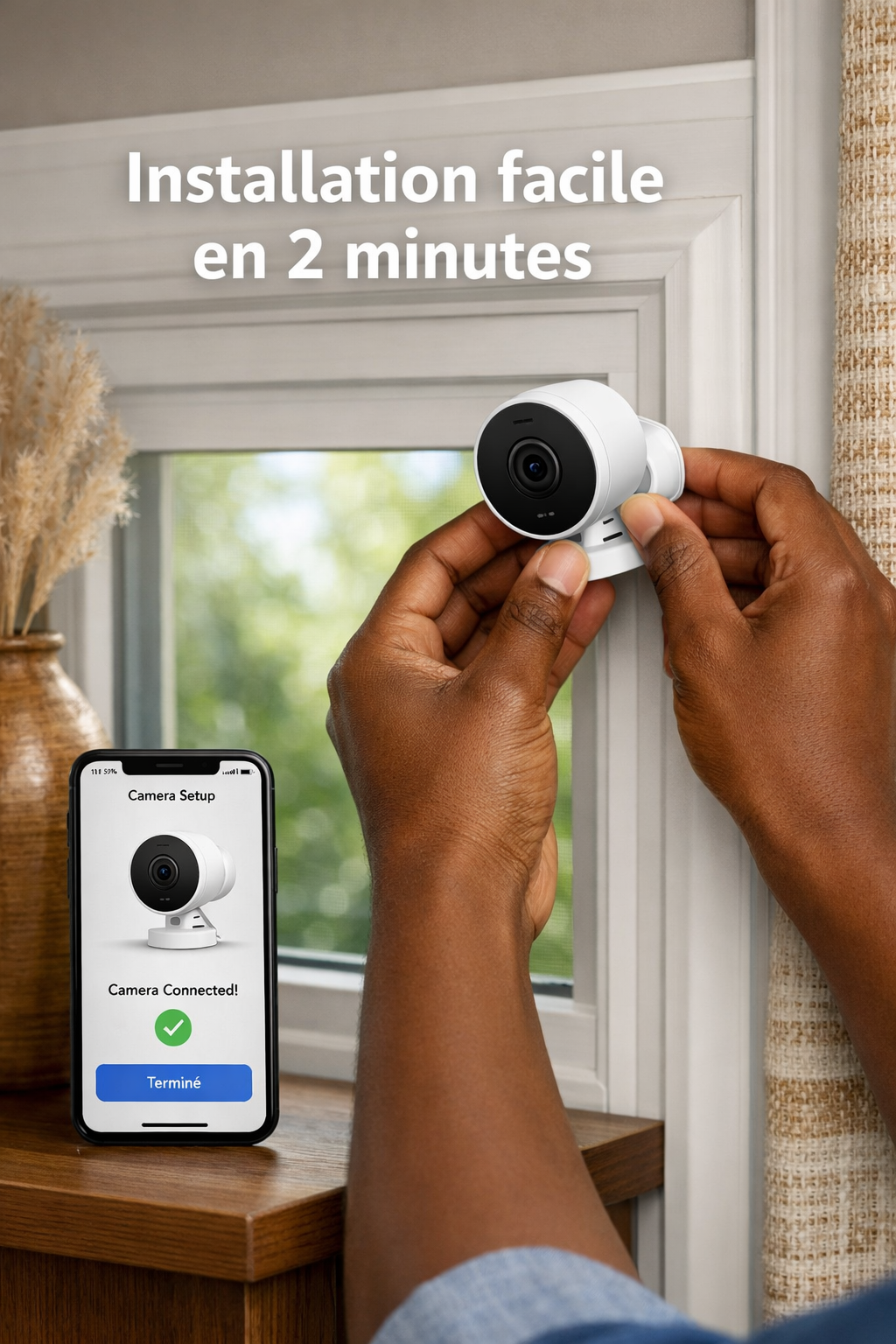 Surveille ta maison en direct depuis ton téléphone