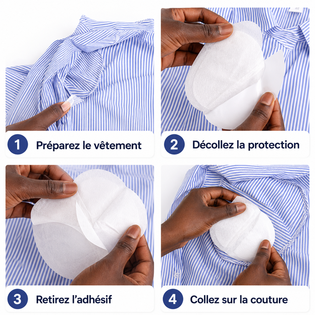 Anti-Transpiration Aisselles – Fini les Taches sur Vos Vêtements