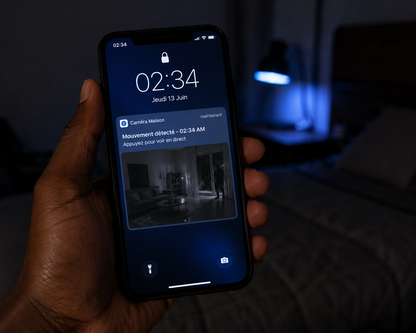 Surveille ta maison en direct depuis ton téléphone