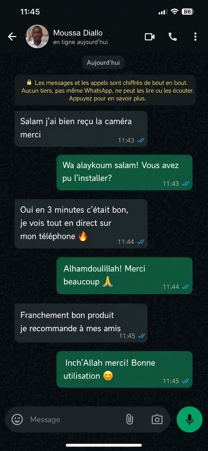Surveille ta maison en direct depuis ton téléphone