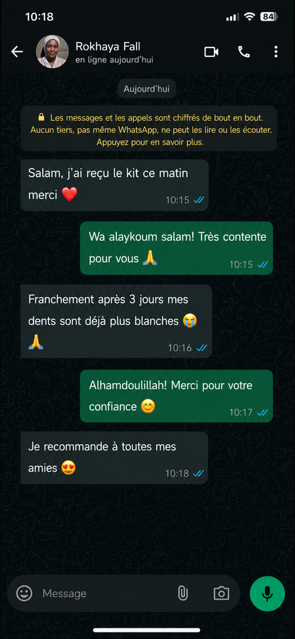 Kit Sourire Blanc — Dents Blanches en 7 Jours Garantis