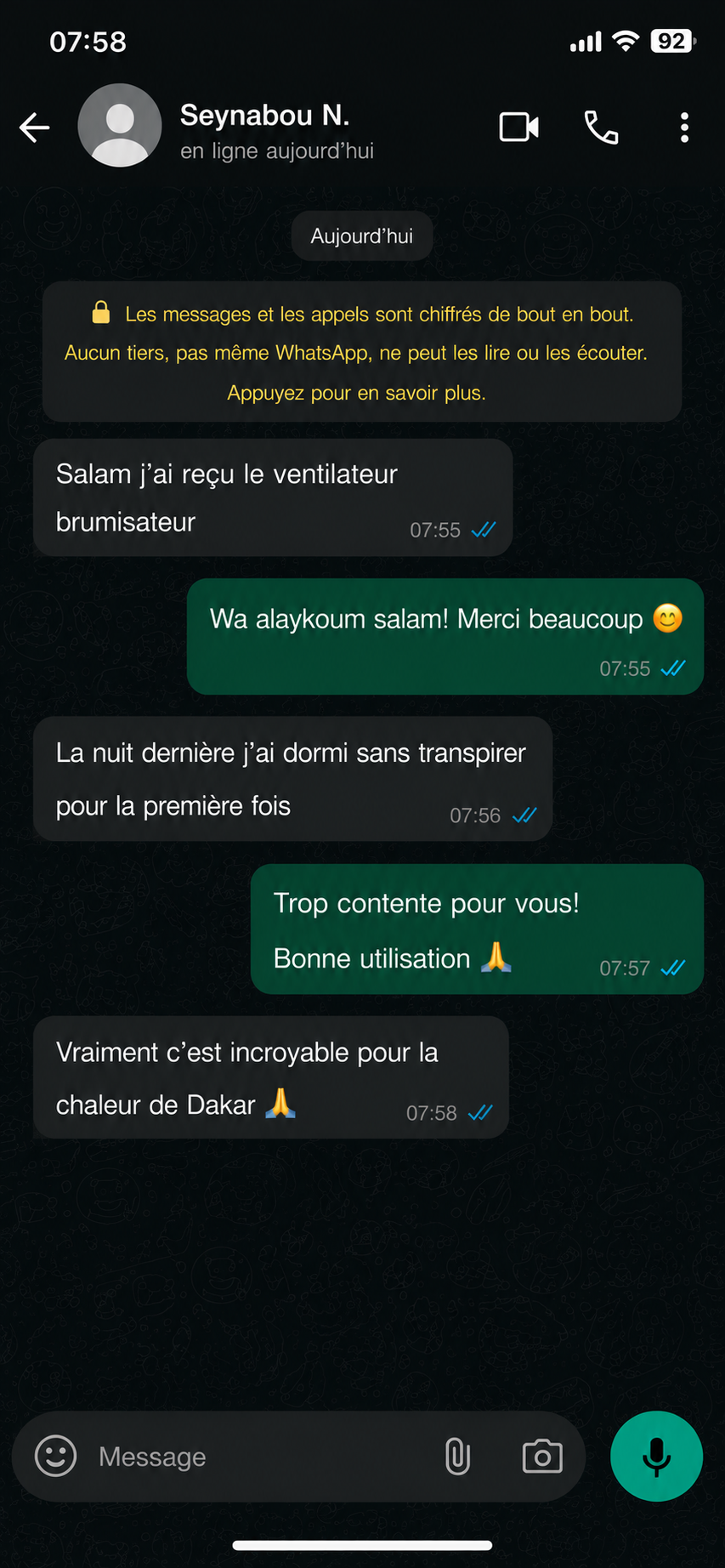Ventilateur Brumisateur Portable — Fraîcheur & Air Humidifié Toute la Nuit