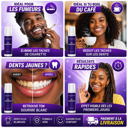 SmileGlow- Pack Dentrifrce Blanchissant probiotique(Élimine des années de taches)
